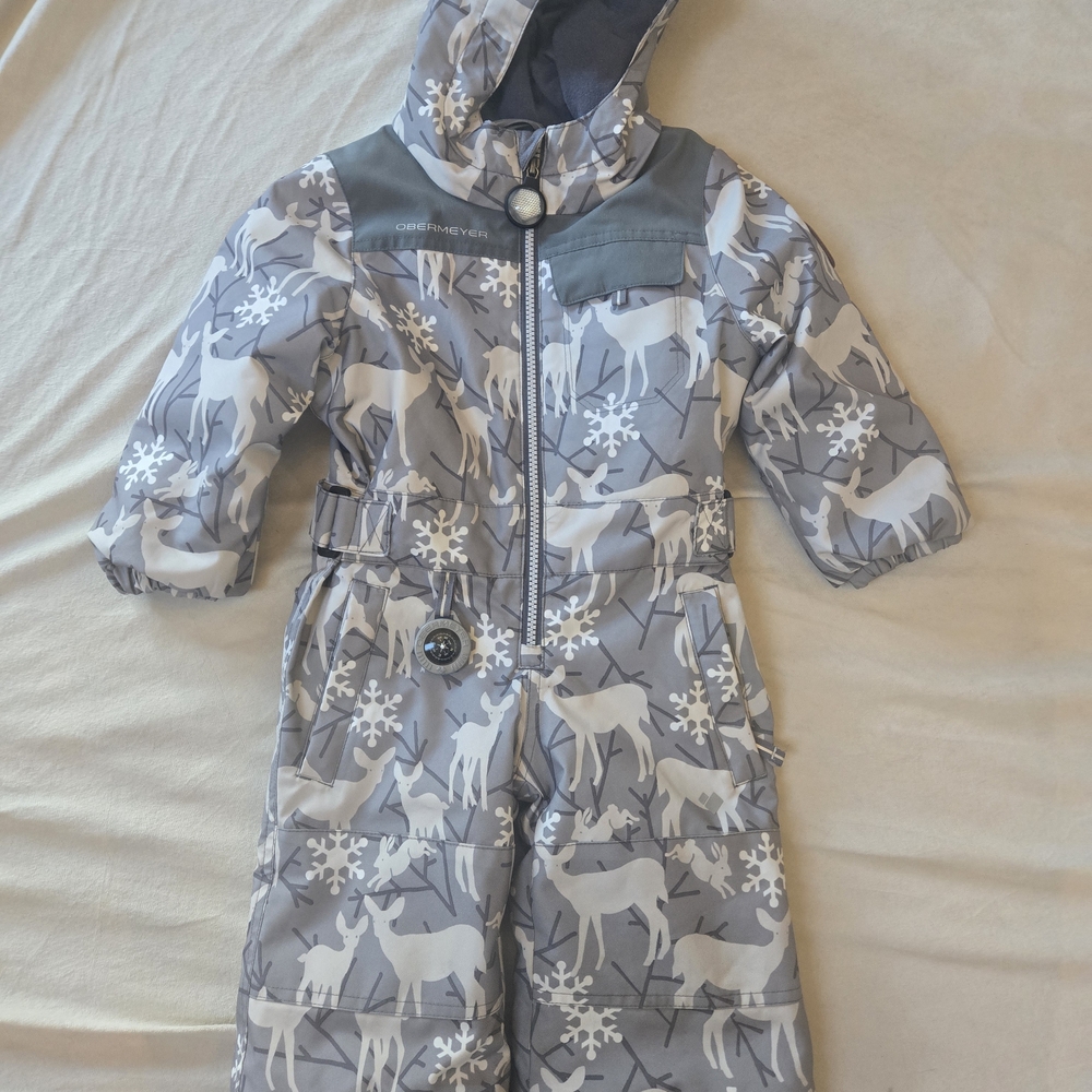 Obermeyer Snow Suit Deer/snow Design